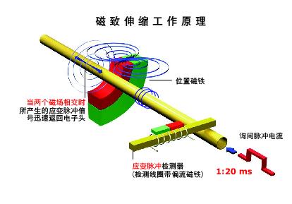 磁致伸縮液位計原理